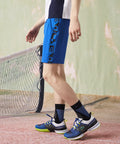 Short Lacoste Short Tennis Sport à imprimé contrasté