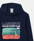 Sweatshirt Lacoste Sweatshirt à capuche Roland - Garros Club