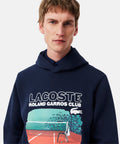 Sweatshirt Lacoste Sweatshirt à capuche Roland - Garros Club