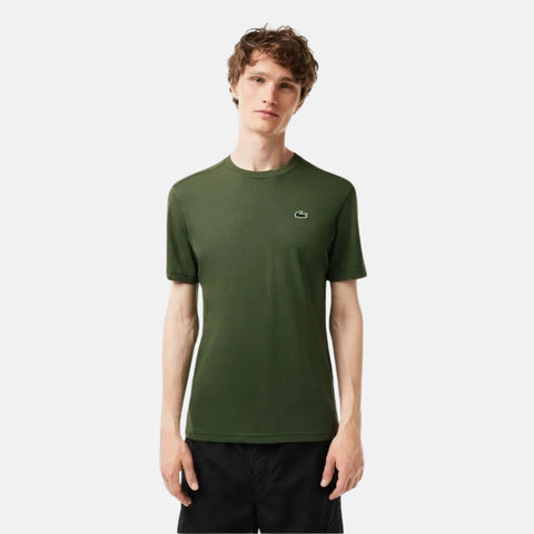 T-shirt Lacoste T-shirt à col rond Sport en coton mélangé respirant