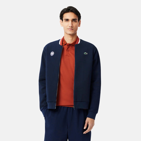 Veste Lacoste Veste de survêtement zippée Roland - Garros en Piqué