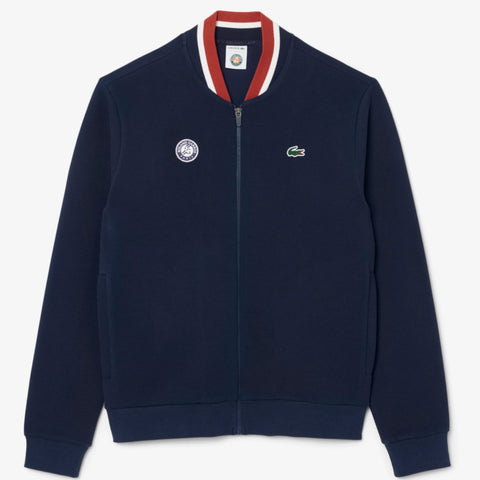 Veste Lacoste Veste de survêtement zippée Roland - Garros en Piqué