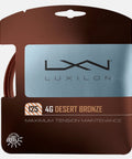 Cordage Luxilon Luxilon 4G Desert Bronze (12 m)