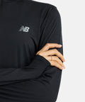 T-shirt New Balance T-shirt manches longues Sport Quarter Zip