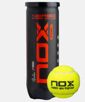 Balles de padel NOX Tube de 3 balles padel NOX Nerbo