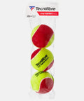 Balles de tennis Tecnifibre Sachet de 3 balles Tecnifibre My New Ball Red