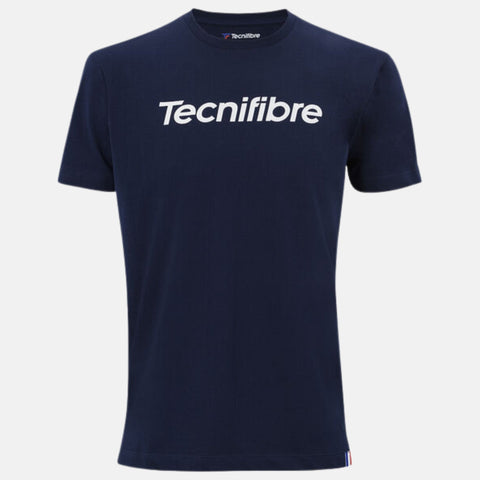 T-shirt Tecnifibre T-shirt Team Cotton Marine