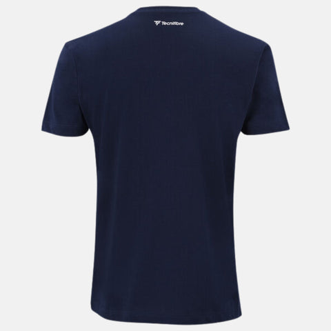 T-shirt Tecnifibre T-shirt Team Cotton Marine