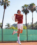 T-shirt Tecnifibre T-shirt Team Tech Cardinal