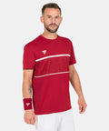 T-shirt Tecnifibre T-shirt Team Tech Cardinal