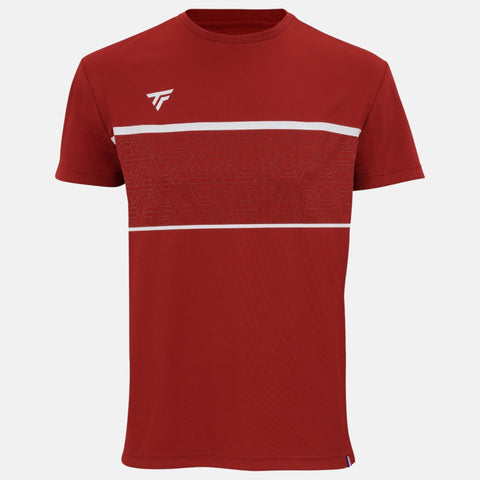 T-shirt Tecnifibre T-shirt Team Tech Cardinal