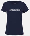 T-shirt Tecnifibre T-shirt W Team Cotton Marine