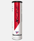 Balles de tennis Tecnifibre Tube de 4 balles Tecnifibre X - One