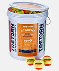 Balles de tennis Tretorn Baril de 72 balles Tretorn Academy Stage 2 Orange