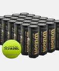 Balles de padel Wilson Carton de 24 tubes de 3 balles padel Wilson Premier Padel Speed
