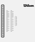 Accessoire de tennis Wilson Joncs Clash V3 100 / 100L / 100UL