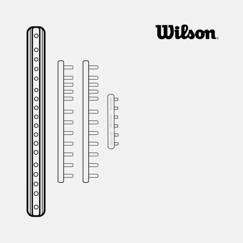 Accessoire de tennis Wilson Joncs Clash V3 100 / 100L / 100UL