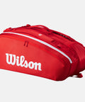 Sac de tennis Wilson Super Tour 15PK Red 2025