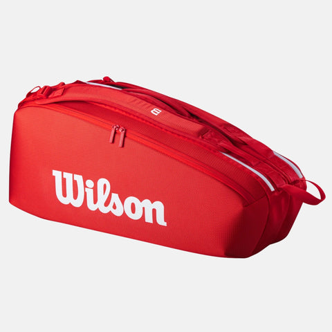 Sac de tennis Wilson Super Tour 6PK Red 2025