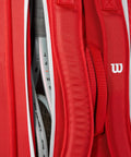 Sac de tennis Wilson Super Tour 9PK Red 2025