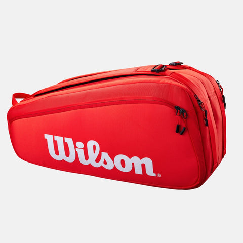 Sacs de tennis Wilson Super Tour 9PK Red