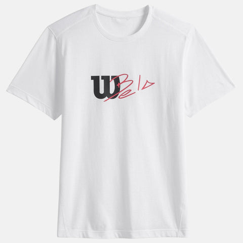 T-shirt Wilson T-shirt Padel Bela