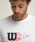 T-shirt Wilson T-shirt Padel Bela