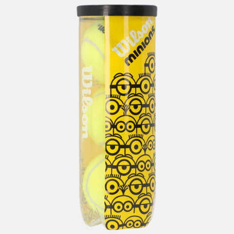 Balles de tennis Wilson Tube de 3 balles Wilson Minions Championship
