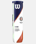 Balles de tennis Wilson Tube de 4 balles Wilson Roland - Garros Clay